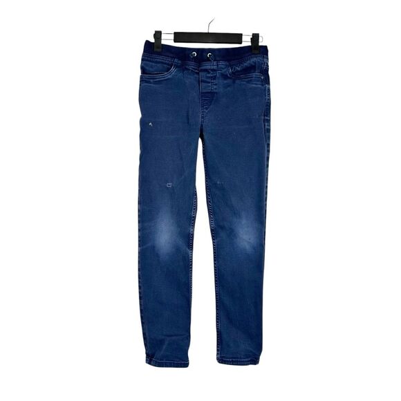 Hanna Andersson Dark Blue Jeans Size 12 *play condition* - Picture 1 of 4